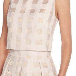 Eliza J Dresses - Eliza J Check Satin Two Piece Dress Eliza J Dresses - Eliza J Check Satin Two Piece Dress
